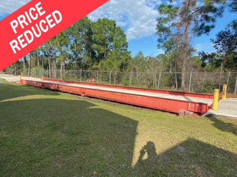 Used Thurman 8130 Concrete Deck Truck Scale, 80x11 - For Sale in Florida