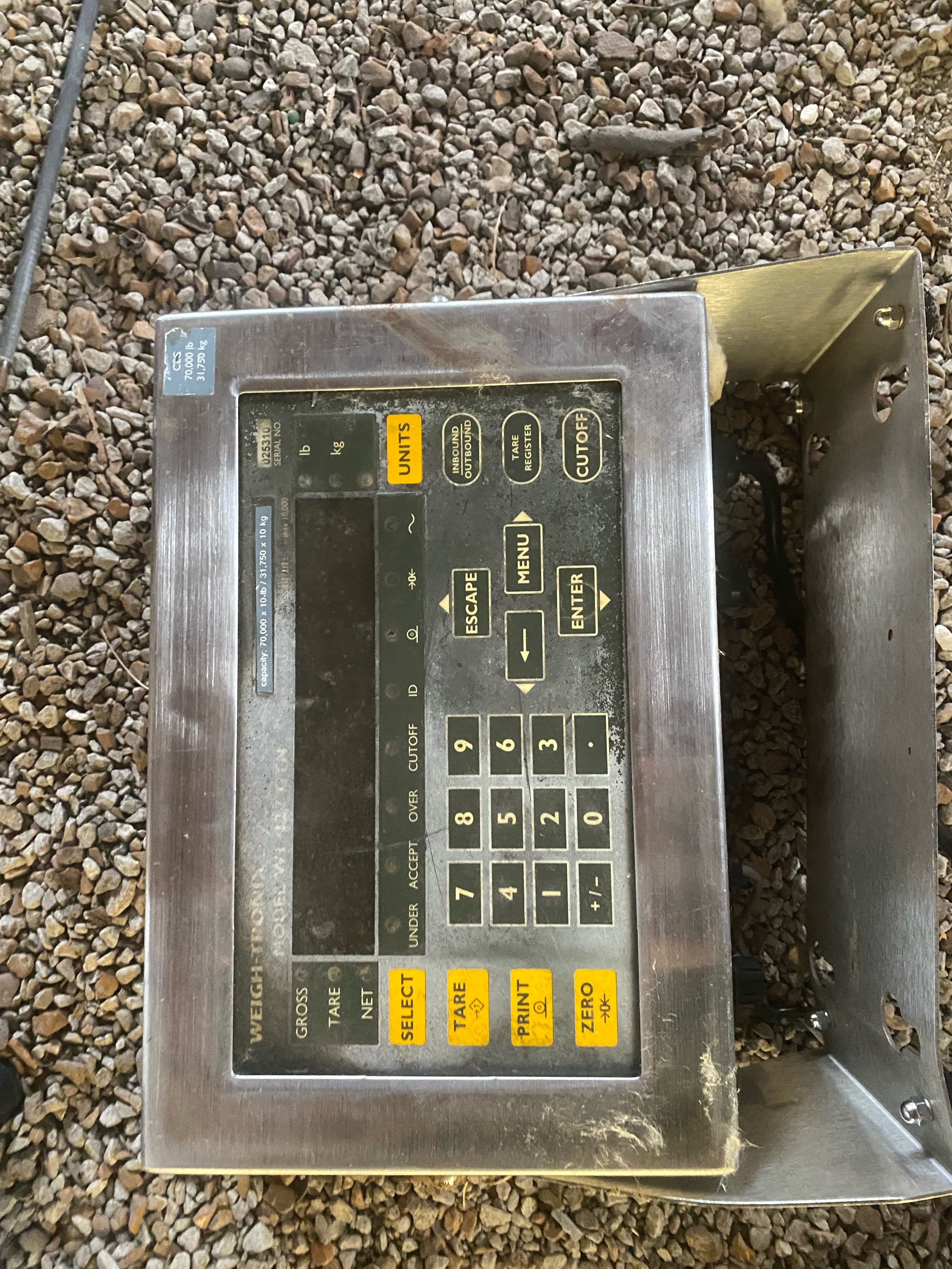 USED Avery Weigh Tronix Steel Deck Truck Scale, 24x11 - For Sale in Illinois