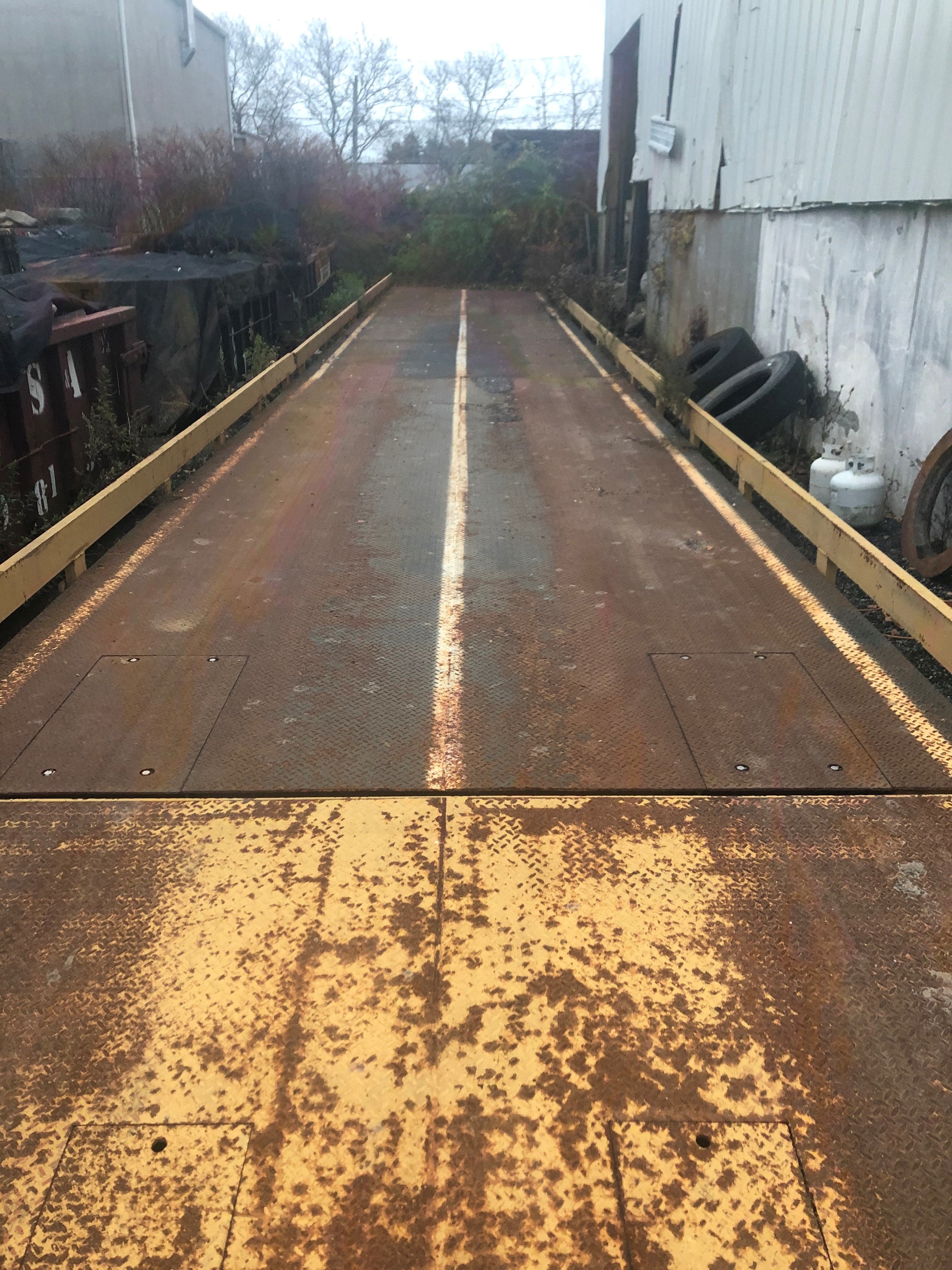 Used Holtgreven Loadmaster FT2-PV Steel Deck Portable Truck Scale with Ramps, 70x10 - For Sale in New York