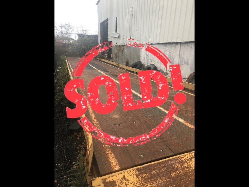 Used Holtgreven Loadmaster FT2-PV Steel Deck Portable Truck Scale with Ramps, 70x10 - For Sale in New York