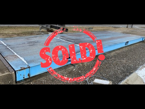 Used Avery Weigh Tronix BMS Steel Deck Truck Scale, 30x11 - For Sale in Illinois