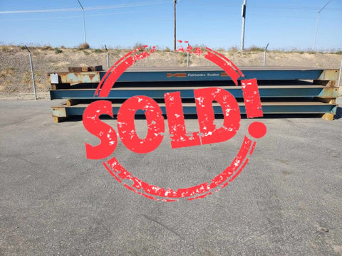 Used Fairbanks Steel Deck Truck Scale, 70 x 10 - For Sale in California