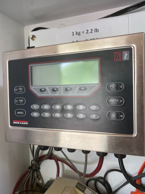 Used Avery Weigh Tronix BMS Series Steel Deck Truck Scale with Portable Foundation Kit, 70 x 10 - For Sale in Massachusetts