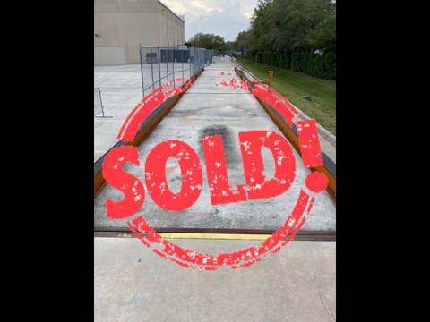 Used Thurman 8130 Electro-Mechanical Concrete Deck Truck Scale, 80 x 10 - For Sale in Florida