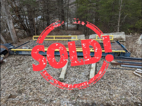 Used Unibridge Steel Deck Truck Scale, 30 x 10 - For Sale In Vermont