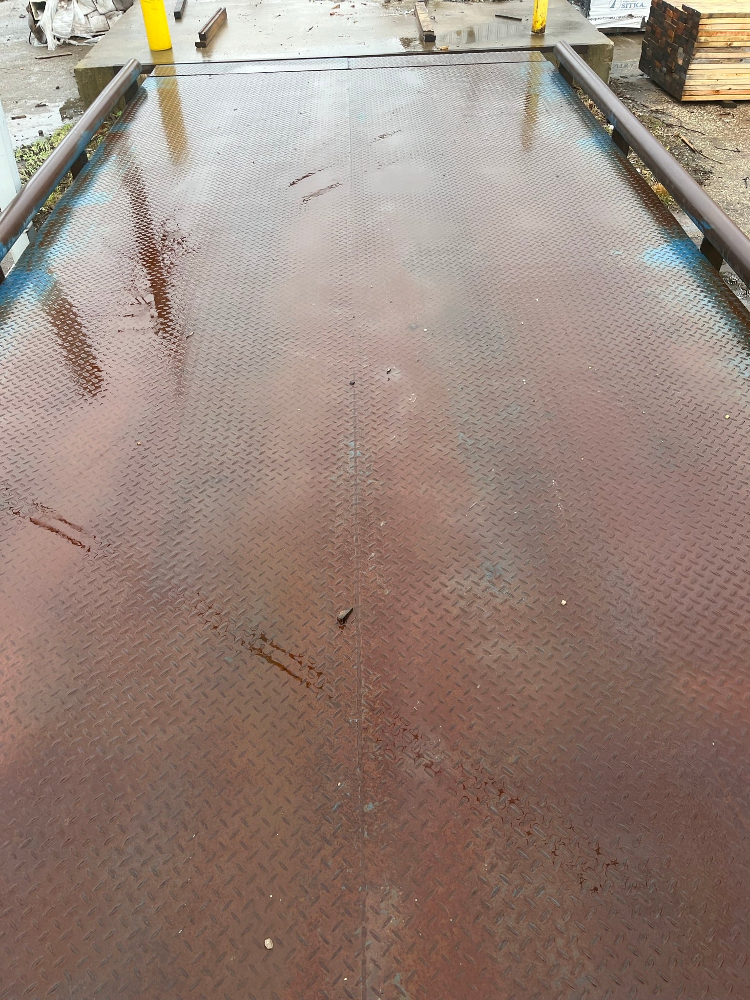 Used Unibridge 70 x 10 Steel Deck Truck Scale - For Sale in Ohio