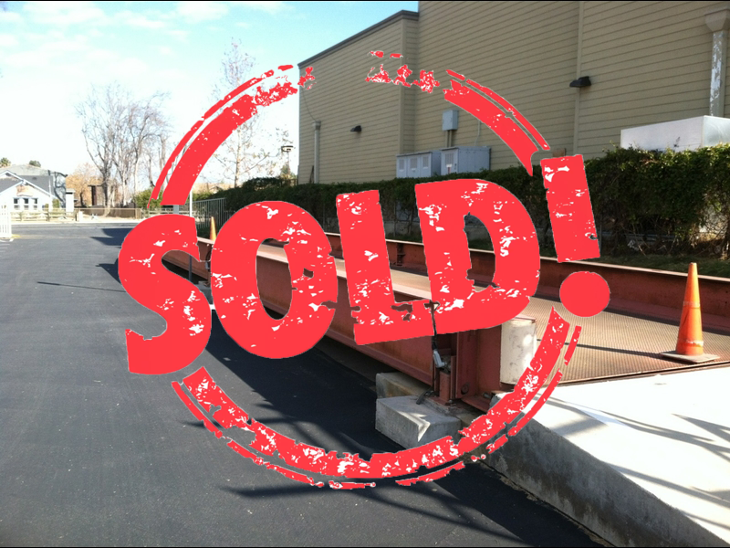 Used Hardin Side Rail Truck Scale 50 x 10  - California