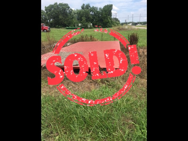 Used B-Tek Steel Deck Truck Scale 25 x 12 - Illinois