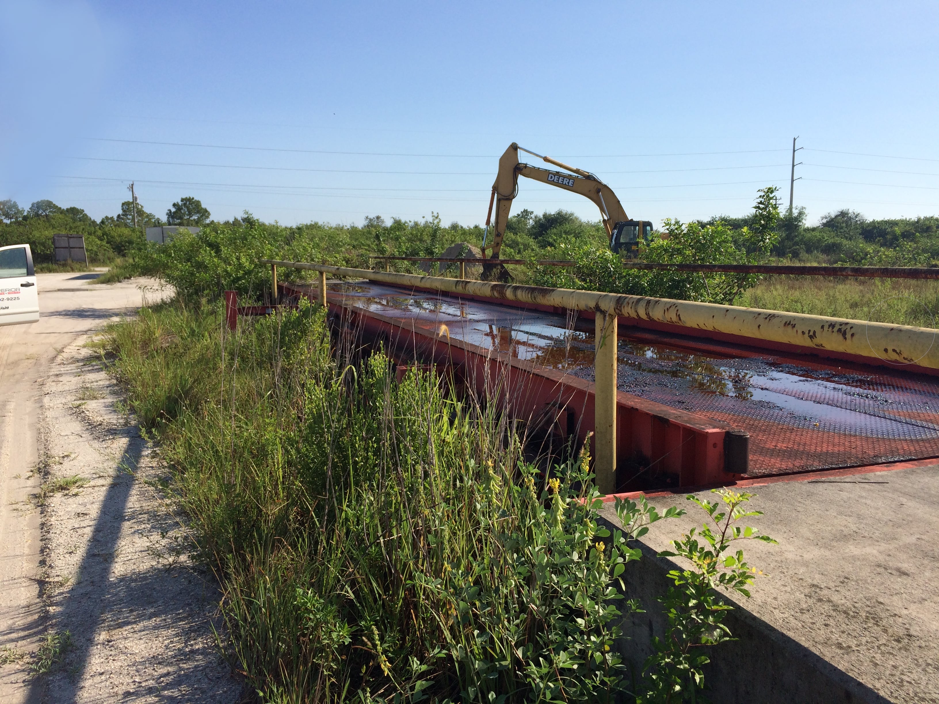 Used Thurman 8140 Electro-Mechanical Truck Scale 70 x 10 - Florida