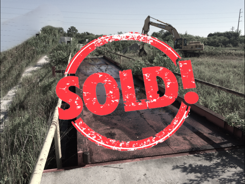 Used Thurman 8140 Electro-Mechanical Truck Scale 70 x 10 - Florida