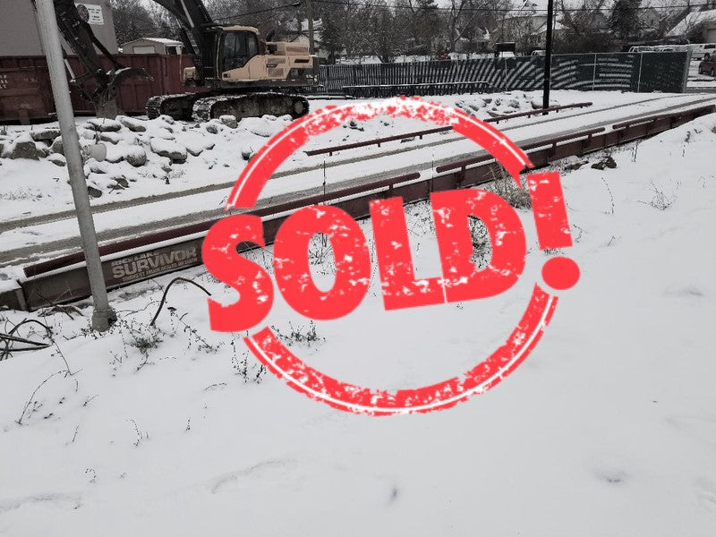 Used Rice Lake Survivor Steel Deck 60 x 11 Truck Scale for Sale in Illinois