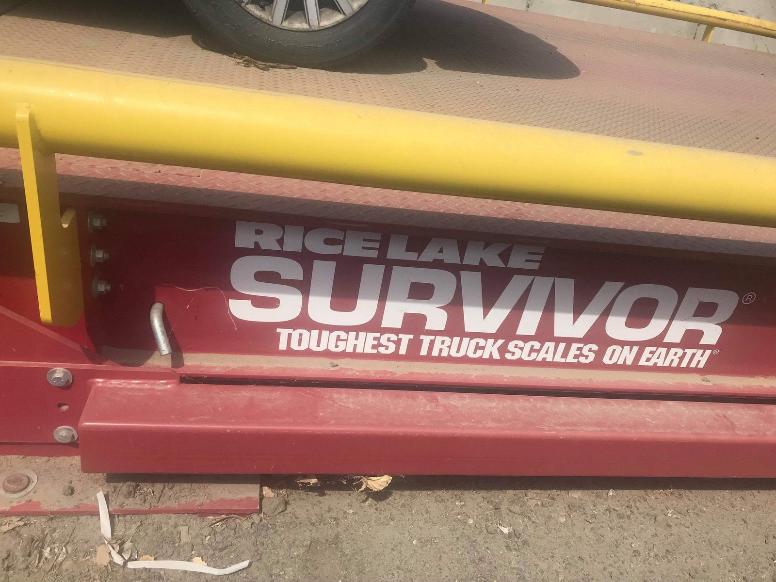 Used Rice Lake ATV Series Portable Steel Deck 30 x 11 Truck Scale for Sale in California