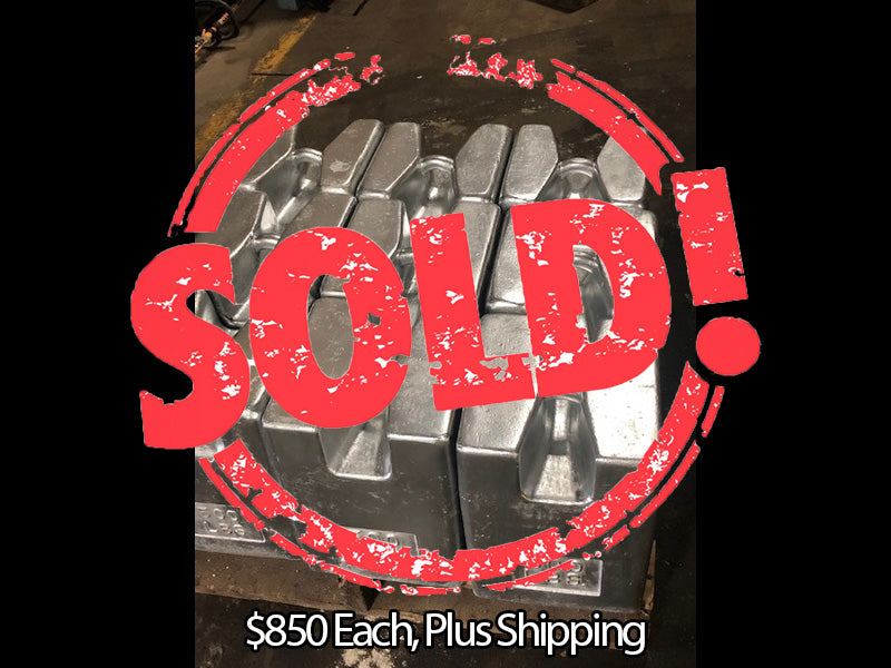 Used 500 lb Class F Block Test Weights - For Sale in New York