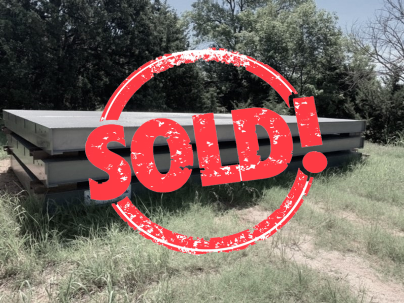 Overstock New Mid-America Steel Deck Truck Scale 75 x 10 - For Sale in Oklahoma