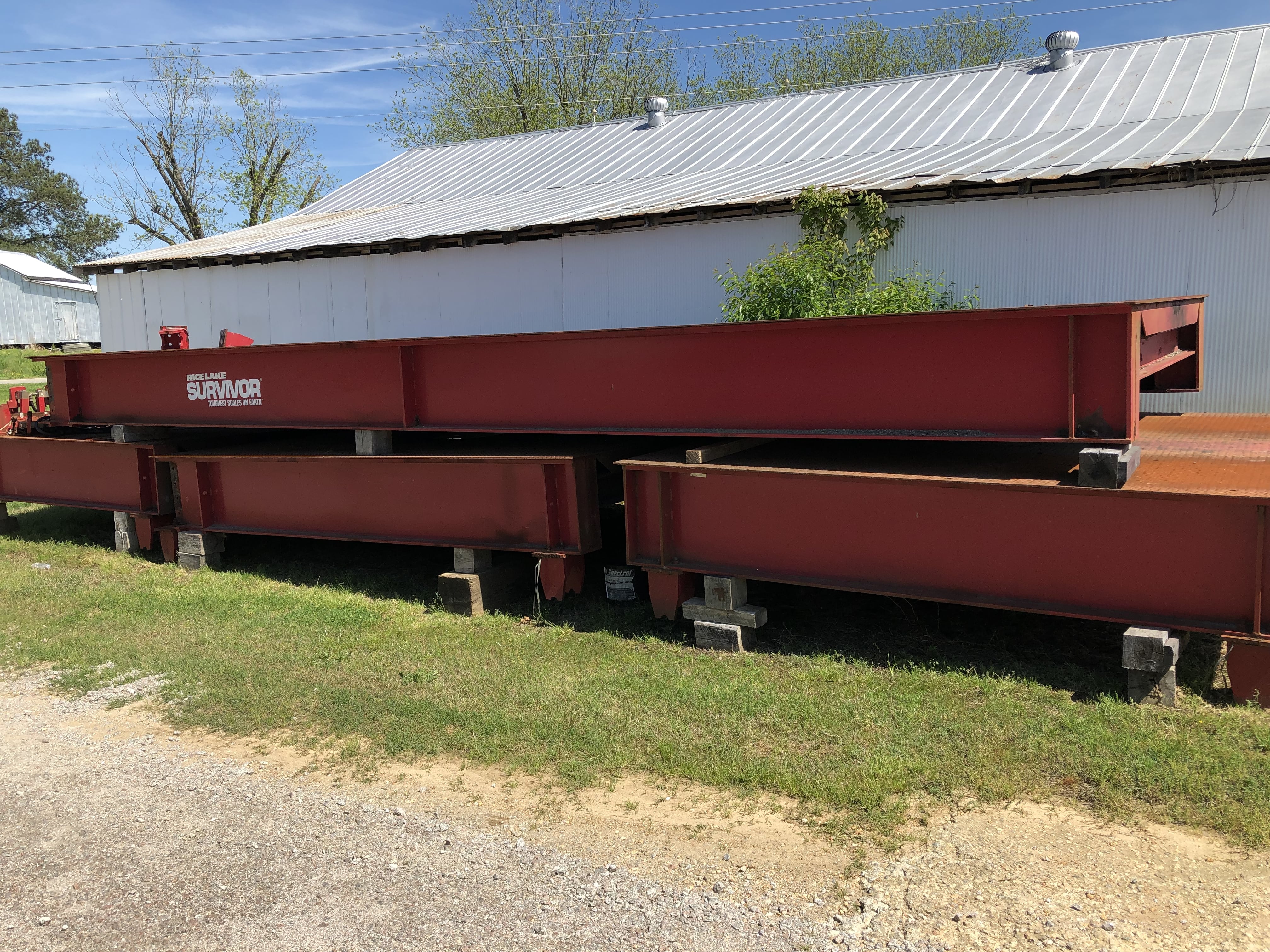 Used Rice Lake Highway System Steel Deck Truck Scale 68 x 10 - For Sale in North Carolina