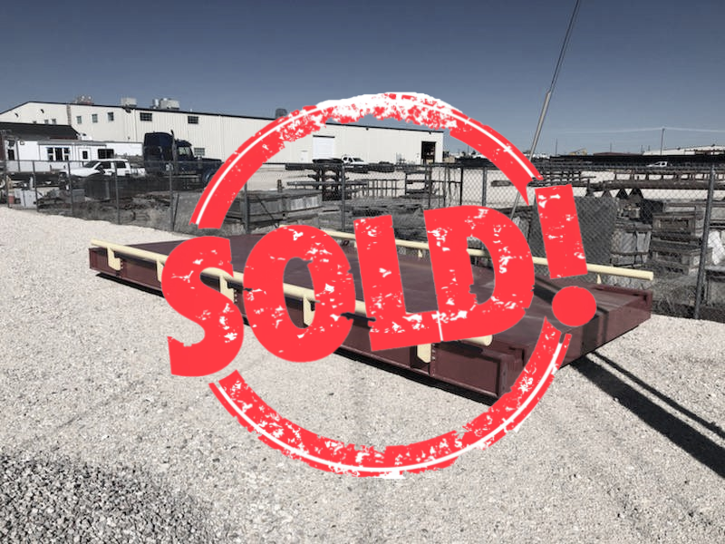 Used Rice Lake 23' x 11' Center Module for OTR Truck Scale for Sale in Wyoming