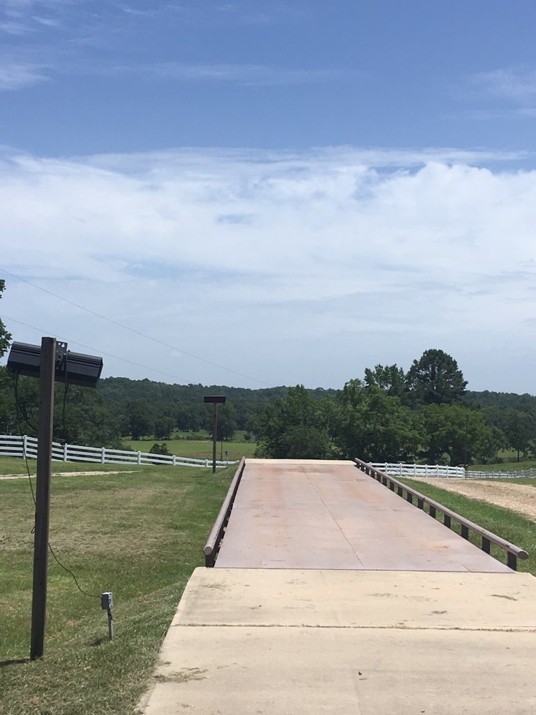 Used Mid-America Steel Deck 70 x 10 Truck Scale for Sale in Alabama