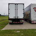 Used Trailmobile 45' Box Trailer with hydraulic crane - For Sale in Iowa