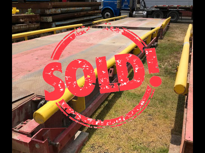 Used Rice Lake Portable Steel Deck Truck Scale 70 x 11 - For Sale in New Jersey
