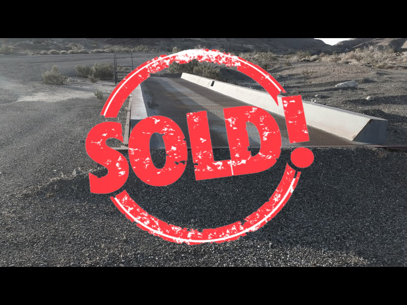 Used Sidewinder Portable Steel Deck Truck Scale 70 x 11 - For Sale in Arizona