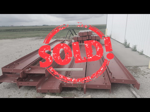 New Never Installed Fairbanks Tracker Side Rail Concrete Deck Truck Scale 80 x 14 - For Sale in Iowa