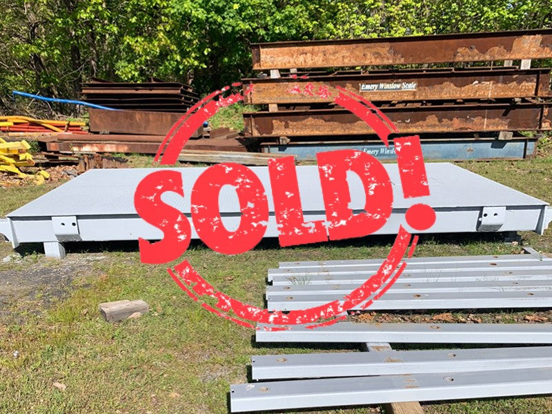 Used Mettler Toledo 7560 Steel Deck Truck Scale 50 x 10 - For Sale in New York