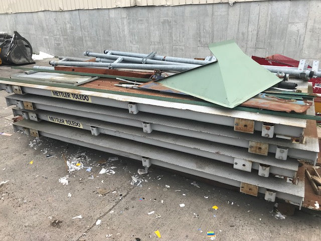 Used Mettler Toledo 7461 Steel Deck Truck Scale 70 x 11 - For Sale in Massachusetts