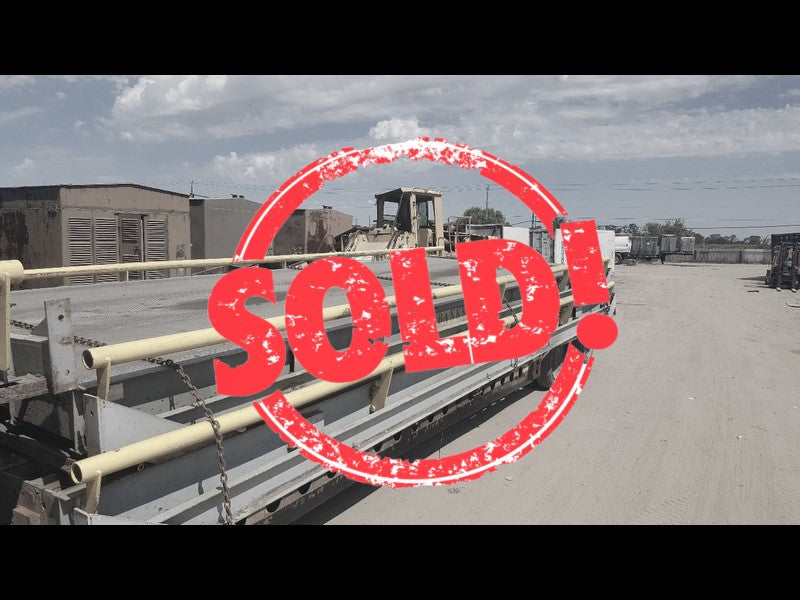 Used Fairbanks Rodan Steel Deck Portable Truck Scale 70 x 10 - For Sale in California