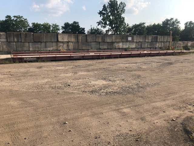 Used Rice Lake OTR Concrete Deck Truck Scale 70 x 11 - For Sale in Illinois