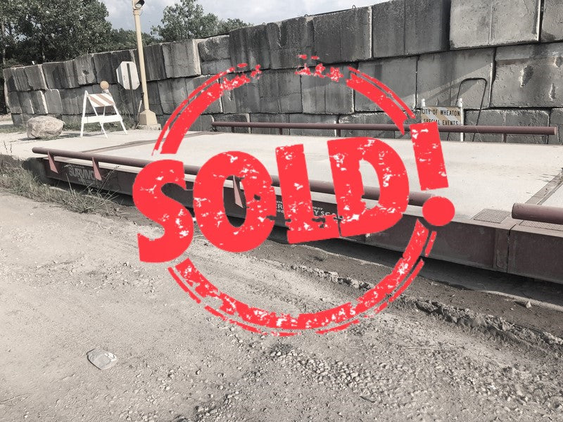 Used Rice Lake OTR Concrete Deck Truck Scale 70 x 11 - For Sale in Illinois