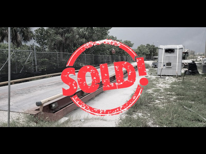 Used Fairbanks Talon Portable Steel Deck Truck Scale 70 x 10 - For Sale in Florida