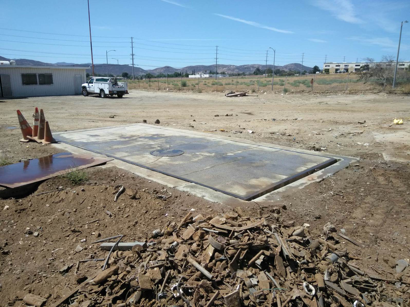 Used Fairbanks Type S Concrete Deck Truck Scale 20 x 10 - For Sale in California