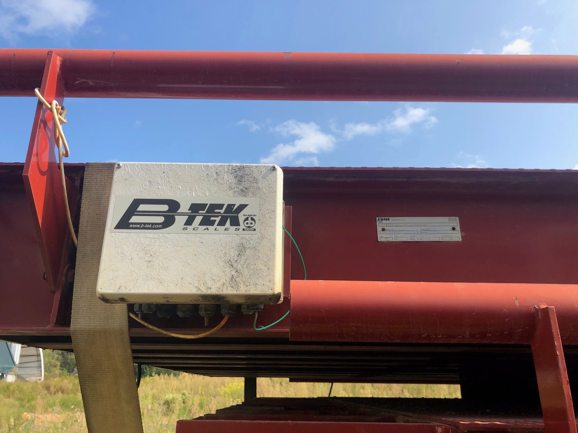 Used B-Tek Steel Deck Truck Scale 48 x 11 with "Scrapper Package" - For Sale in Tennessee