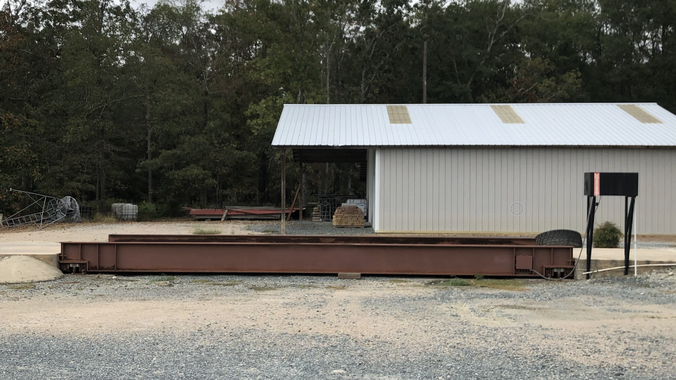 Used Concrete Deck Truck Scale 35 x 10 - For Sale in North Carolina