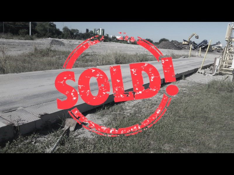 Used 2000's First Weigh Steel Deck Truck Scale 70 x 11 - For Sale in Florida
