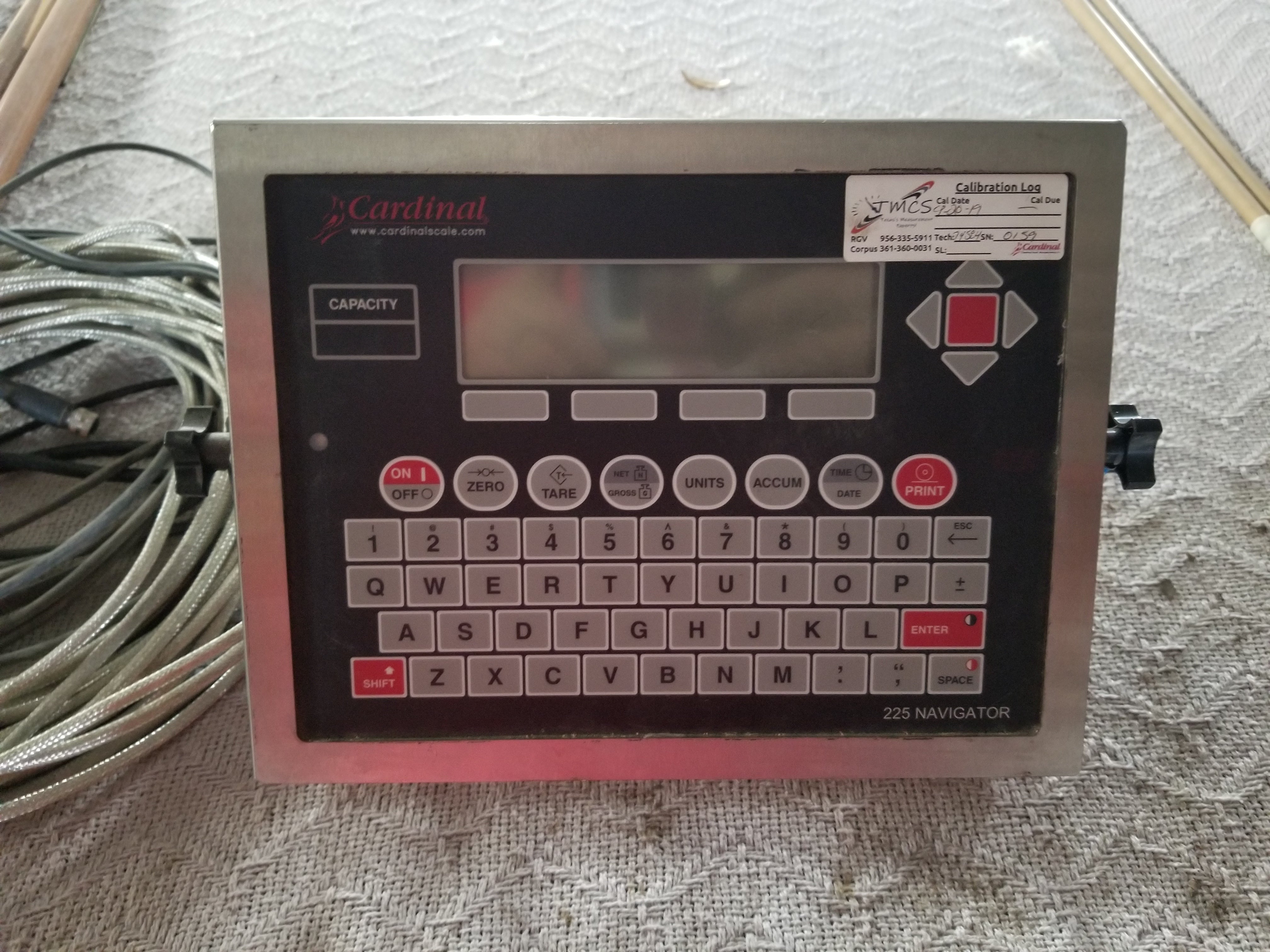 Used 2019 Cardinal Armor Portable Steel Deck Truck Scale 70 x 11 - For Sale in Texas