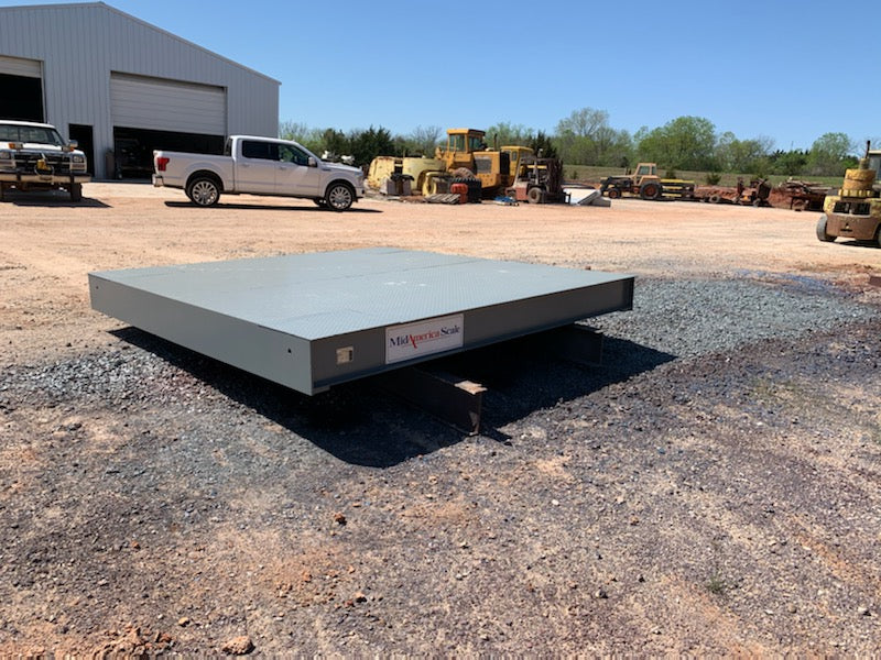 Used 2018 Mid-America Scale TS Series Axle Scale 10 x 10 - For Sale in Oklahoma