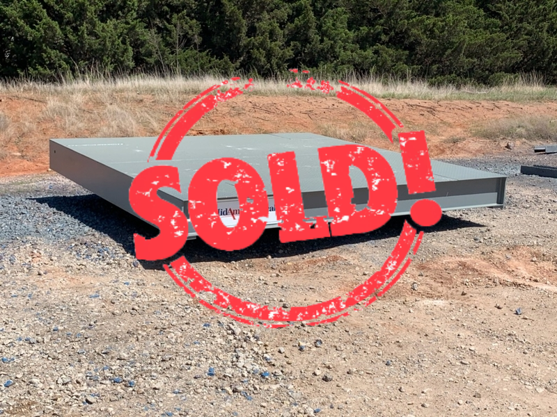 Used 2018 Mid-America Scale TS Series Axle Scale 10 x 10 - For Sale in Oklahoma