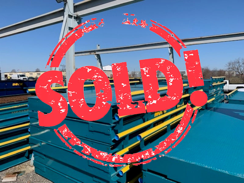 New Overstock Heavy Duty Active Modu Deck Truck Scale 70 x 11 - For Sale in New York