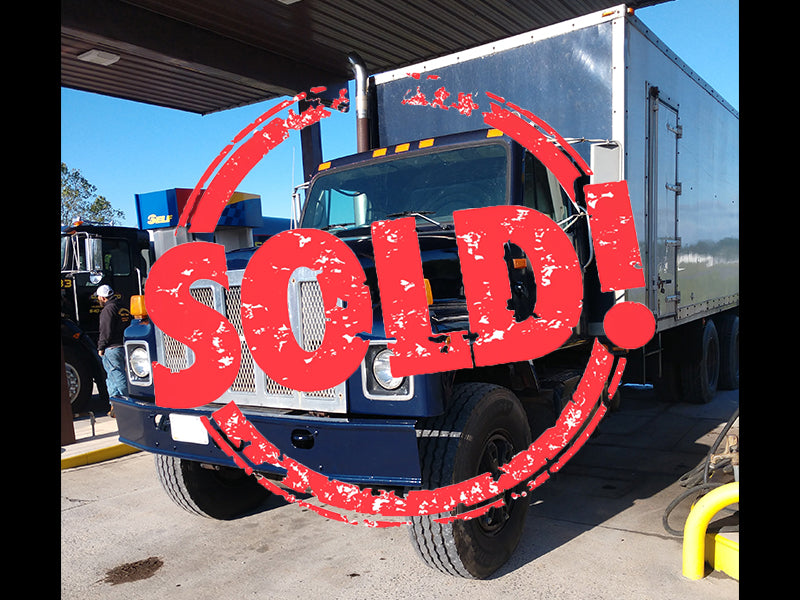 Used 1993 International Test Truck with Tiffin Crane, Test Cart and 18K Weights