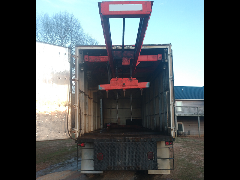 Used 1993 International Test Truck with Tiffin Crane, Test Cart and 18K Weights
