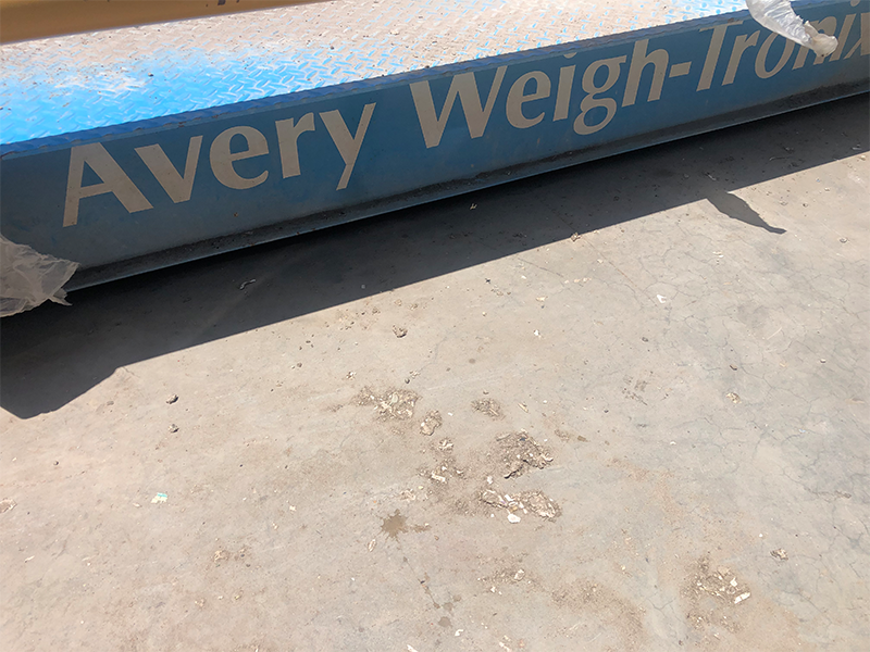 Used 2013 Avery Weigh-Tronix Steel Deck Truck Scale, 30 x 10 - For Sale in Utah