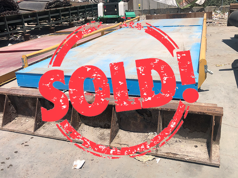 Used 2013 Avery Weigh-Tronix Steel Deck Truck Scale, 30 x 10 - For Sale in Utah