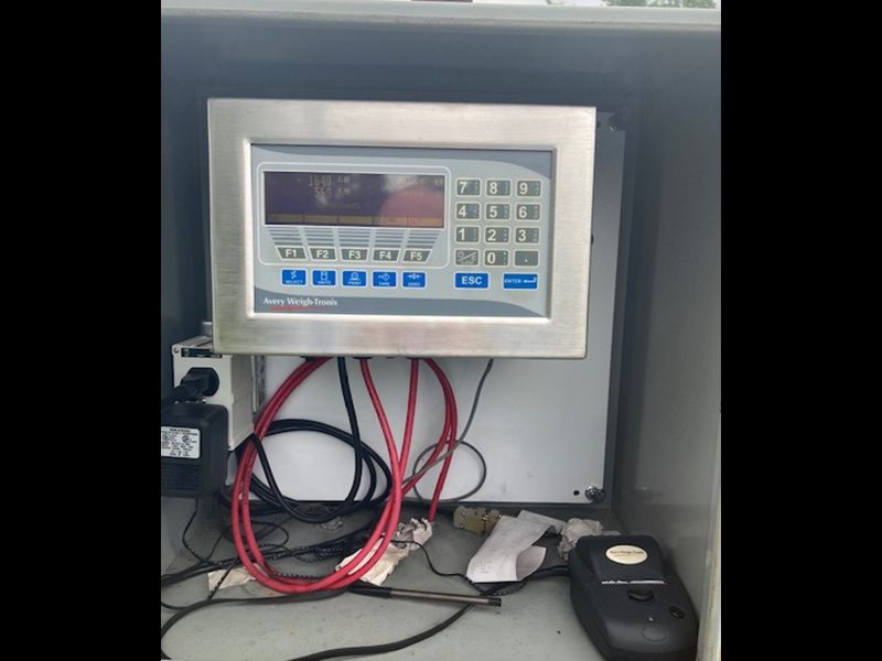 Used 2013 B-Tek Steel Deck"Trailer" Scale with Ramps, 40 x 10 - For Sale in Texas