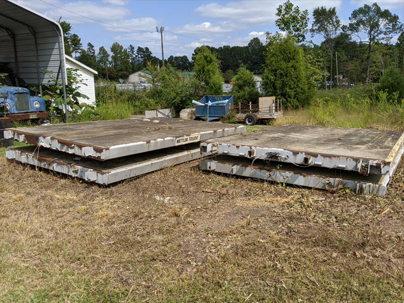 Used Mettler Toledo Concrete Deck Truck Scale, 70 x 10, 100-Ton Capacity - For Sale in North Carolina
