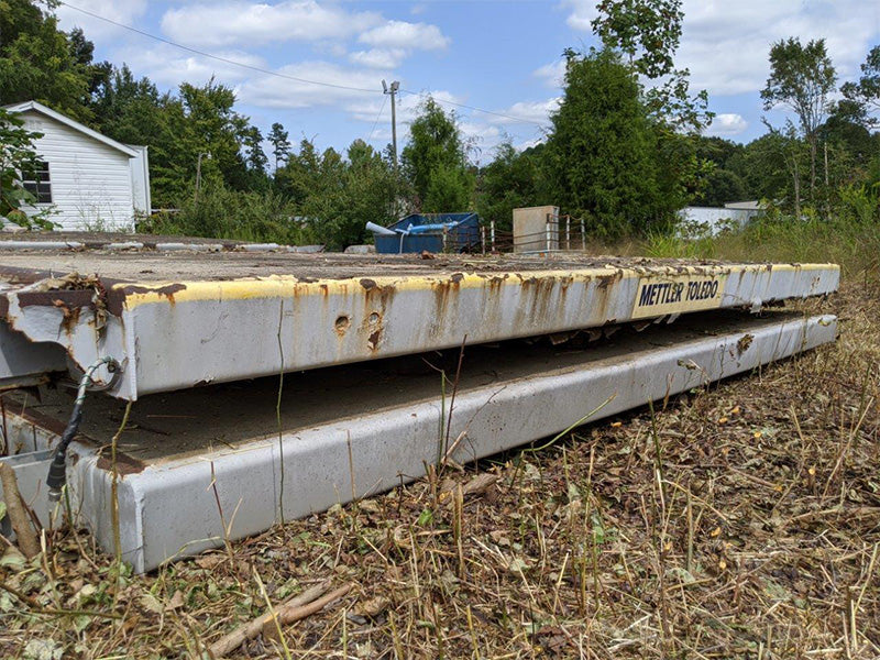 Used Mettler Toledo Concrete Deck Truck Scale, 70 x 10, 100-Ton Capacity - For Sale in North Carolina