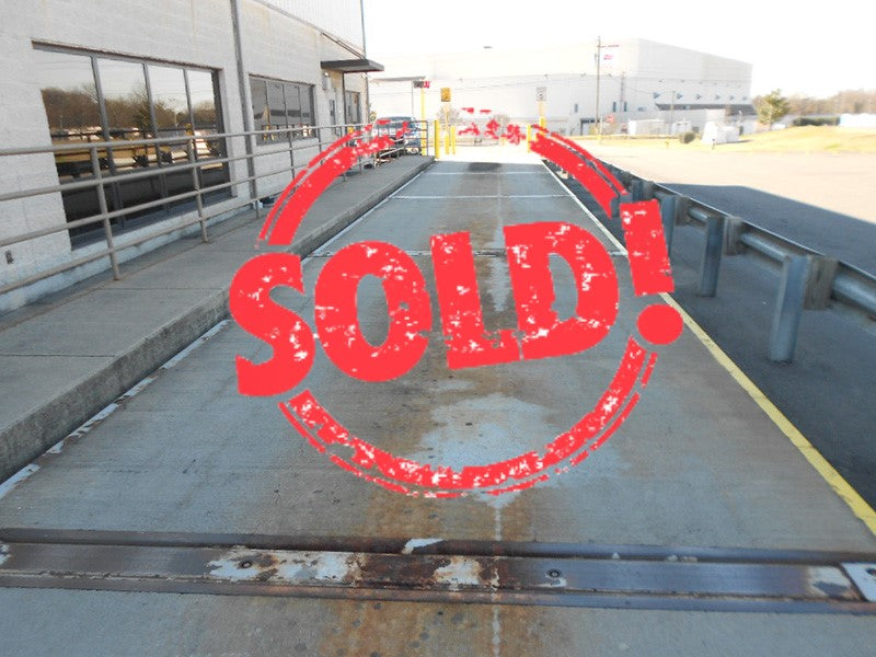 Used Mettler Toledo Concrete Deck Truck Scale, 70 x 10, 100-Ton Capacity - For Sale in North Carolina
