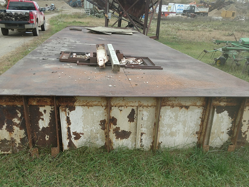 Used Powell Portable Steel Truck Scale 35 x 10 Platform 100,000 lb Capacity - For Sale in Michigan