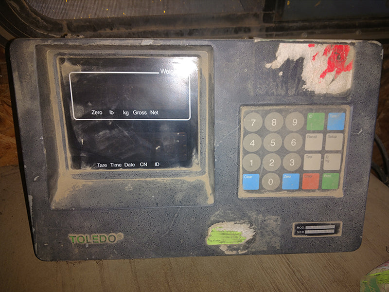 Used Powell Portable Steel Truck Scale 35 x 10 Platform 100,000 lb Capacity - For Sale in Michigan