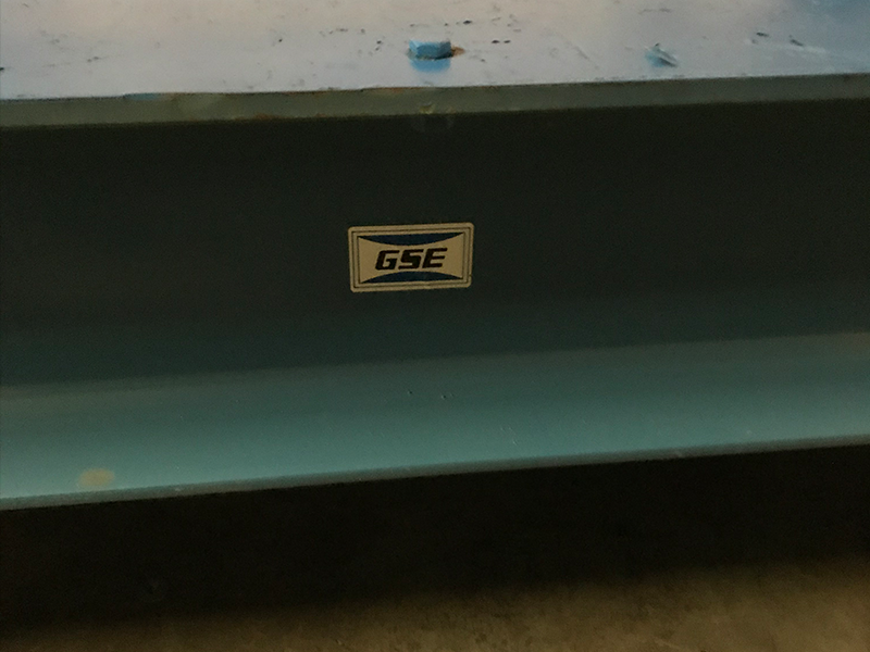 Used GSE Coil Scale, 6 x 6, 60,000 lb Capacity with Digital Indicator - For Sale in North Carolina